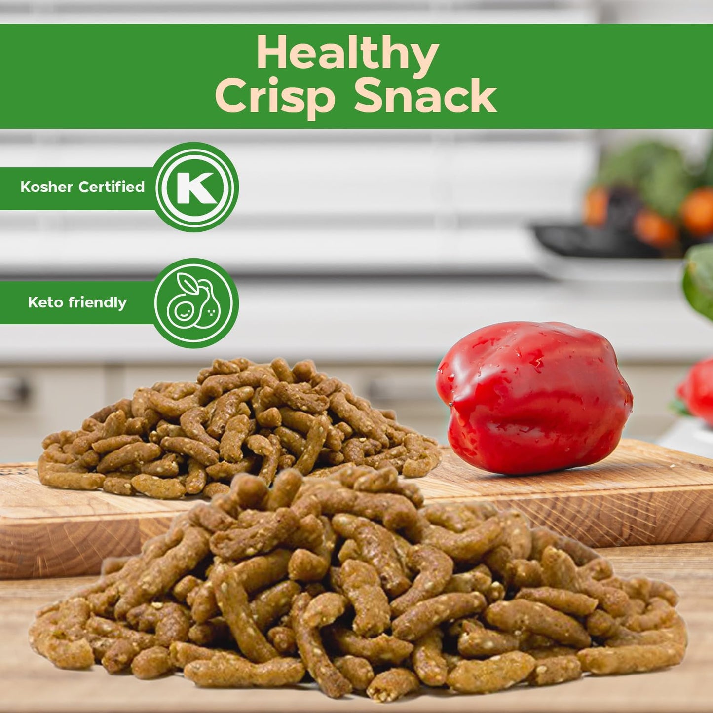 Sincerely Nuts Honey Roasted Sesame Sticks Snacks, 10oz - Kosher Certified