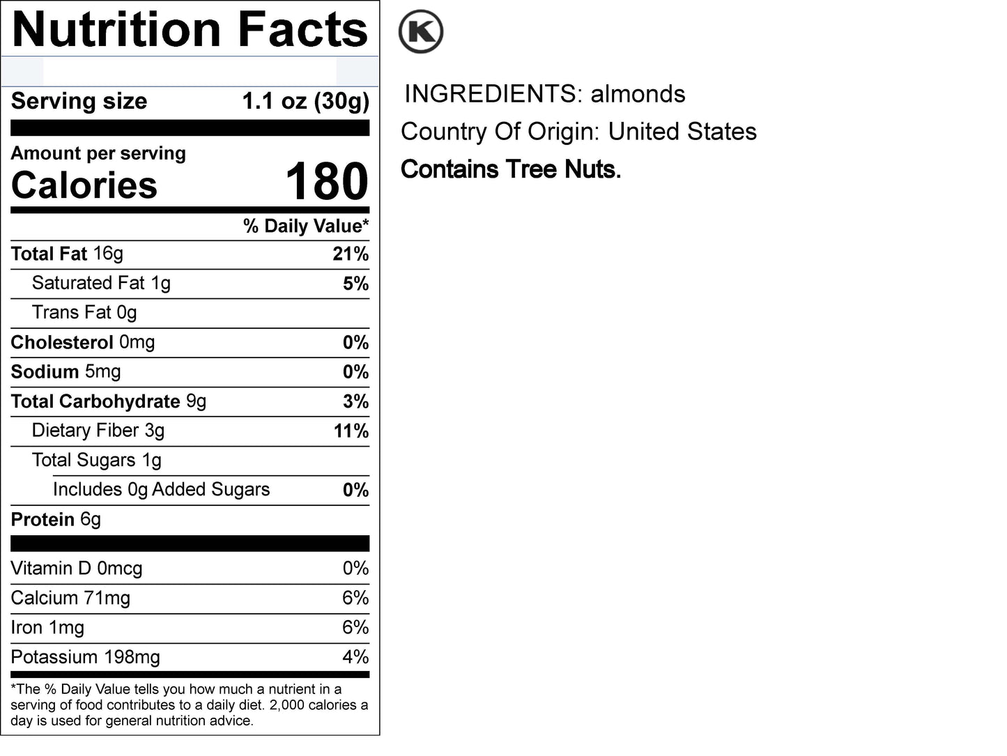 Blanched Sliced Almonds