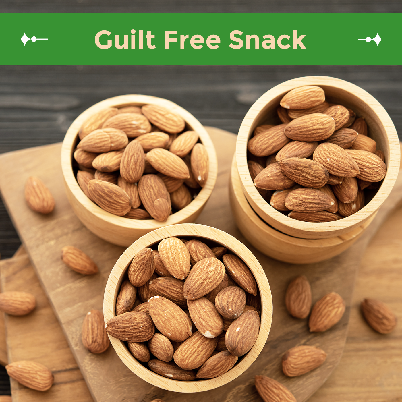 Raw Almonds (No Shell)