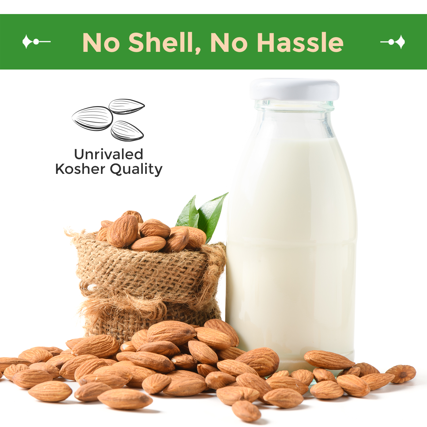 Raw Almonds (No Shell)