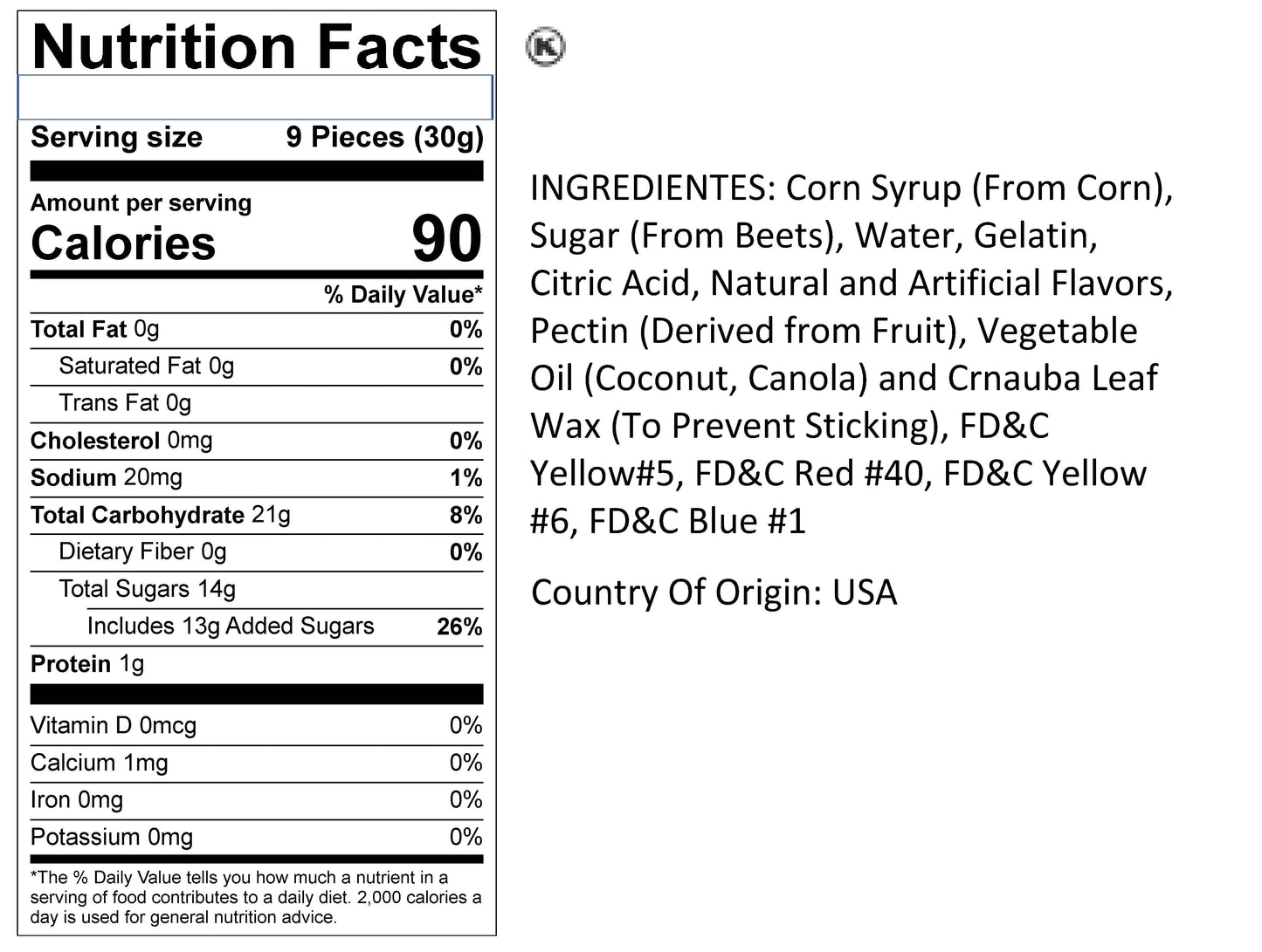 Sincerely Nuts Gummy Bears